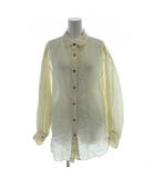 イエナ IENA ラミーリヨセルボリュームスリーブシャツ 36 黄 イエロー /AB ■OS