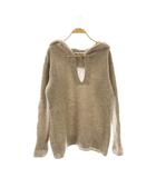 フォーティーファイブアールピーエム  45R 45rpm トグルデザイン ニットフーディー ニットパーカー セーター プルオーバー 3 グレージュ /CX ■OS