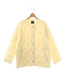 タイオン TAION キルティングダウンジャケット アイボリー /ES ■OS