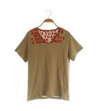 マルタンマルジェラ Martin Margiela 08AW AIDS T-SHIRT エイズTシャツ 半袖 Vネック ここのえ期 S ブラウン /MY ■OS