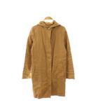 マッキントッシュ MACKINTOSH リネン フード付きコート ロング 32 キャメル /HK ■OS