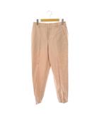 エブール ebure パンツ テーパード ジッパーフライ リネン混 36 ピンク /NR ■OS