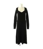  ザガーメント The Garment 23SS COURCHEVEL LONG DRESS ワンピース ニット ロング 8 ブラック /DF ■OS