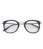 オリバーピープルズ OLIVER PEOPLES 506 眼鏡 メガネ 47□21 142 黒 ブラック ゴールド色 /SR ■AD