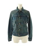 ハイク HYKE デニムジャケット ジージャン Gジャン 1 ブルー /DF ■OS