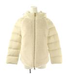 ヘルノ HERNO PI055DR エコファーコンビダウンジャケット アウター ジップアップ 40 アイボリー モカ /NR ■OS