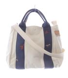 ラシット RUSSET THE CLOUDS NYLON 2WAY トートバッグ ショルダーバッグ 白 ホワイト 紺 ネイビー /SR