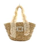 スナイデル SNIDEL ホーム HOME 25SS ビジューかごバッグ ハンド ベージュ アイボリー /SS ■OS