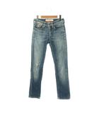 ジョルジオアルマーニ GIORGIO ARMANI 加工ストレッチスキニーデニムパンツ 25 インディゴブルー /DO ■OS