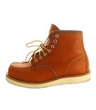 レッドウィング REDWING MOC-TOE CLASSIC アイリッシュセッターブーツ ショートブーツ レザー US7.5 25.5cm ブラウン 茶 875 /MI ■OS ■AD