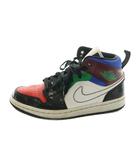 ナイキ NIKE Air Jordan 1 Mid SE スニーカー シューズ 6.5 23.5cm 赤 レッド 青 ブルー マルチカラー  DB5454-001 /AQ ■OS