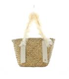 スナイデル SNIDEL ブレードチュールバッグ かご トート ベージュ SNIDEL /RI ■OS