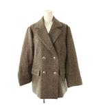 プロポーション ボディドレッシング PROPORTION BODY DRESSING テーラードジャケット ツイード ダブル PS モカ /DO ■OS