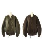 ジャーナルスタンダード JOURNAL STANDARD 23AW リバーシブルMA-1 ジャケット ブルゾン F ブラウン カーキ /DF ■OS