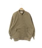 プラステ PLST MA-1 オーバーブルゾン ジャケット ジップアップ M カーキ /HK ■OS