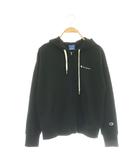チャンピオン CHAMPION ZIP HOODED SWEATSHIRT パーカー ジップアップ M ブラック /DF ■OS