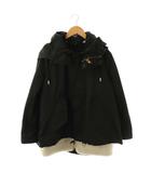 ザ リラクス THE RERACS M65 ボアライナーベスト付 ショート モッズコート 36 ブラック オフホワイト /ES ■OS