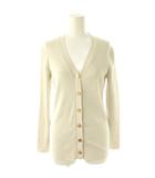 ミューズ ドゥーズィエム クラス MUSE de Deuxieme Classe 24SS DINER RIB Vネックカーディガン ニット 長袖 オフホワイト /HK ■OS