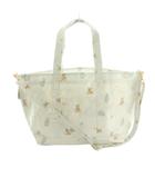 ジェラートピケ gelato pique マザーズバッグ ママバッグ トートバッグ ショルダーバッグ 総柄 白 /MI ■OS
