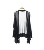 ミューズ ドゥーズィエム クラス MUSE de Deuxieme Classe Shake code ショートカーディガン シアー ネイビー /DO ■OS