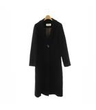 リリーブラウン Lily Brown チェスターコート ロング 1 ブラック /HK ■OS