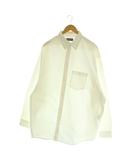 バレンシアガ BALENCIAGA UNIFIT オーバーシャツ 長袖 M 白 662977 /MI ■OS ユニセックス