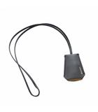 ザンチェッティ ZANCHETTI KEY RING キーリング ドゥーズィエムクラス取扱い レザー 黒 ブラック /AQ ■OS