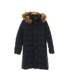 マッキントッシュフィロソフィー MACKINTOSH PHILOSOPHY コート 34 青 ブルー 長袖 ファー付きフード ボタン開閉 /AQ ■OS