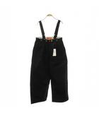 レッドキャップ RED KAP フリークスストア別注 サスペンダー付き ビッグ2タックツイルパンツ ワイド F ブラック /HK ■OS