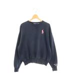 ラルフローレン RALPH LAUREN ピンクポニー  PINK PONY Fleece Crewneck Sweatshirt スウェット プルオーバー 長袖 XXS ネイビー /HK ■OS