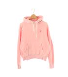 ラルフローレン RALPH LAUREN ピンクポニー 20th ロゴ刺繍フーディ パーカー 長袖 XS ピンク /HK ■OS