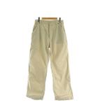 カグレ かぐれ コットンオーバーダイペインターパンツ ハイウエスト 2 ライトベージュ /MY ■OS