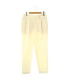 プラステ PLST PLUS STYLE テーパードパンツ ウォームリザーブ ジッパーフライ S アイボリー /NR ■OS