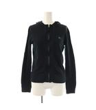 バーバリーブルーレーベル BURBERRY BLUE LABEL ジップアップ パーカー 長袖 38 ブラック /HK ■OS