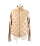 モンクレール MONCLER CARDIGAN TRICOT ダウンジャケット XS スモークピンク /ES ■OS
