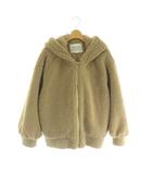 マイストラーダ Mystrada ボアジャケット フード ジップアップ 36 ベージュ /MI ■OS