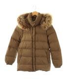 モンクレール MONCLER VALENTINE バレンティーヌ ダウンコート フード付き 00 ブラウン /ES ■OS