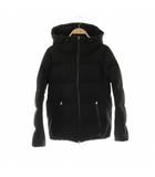 水沢ダウン ジャケット フードジャケット アウター M ブラック /DF ■OS