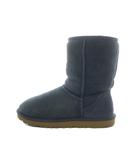 アグ オーストラリア UGG australia ムートンブーツ ショート 23cm ネイビー ステッチデザイン /RI ■OS