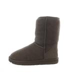 アグ オーストラリア UGG australia ムートンブーツ ショート 23cm 茶色 ブラウン ステッチデザイン /RI ■OS