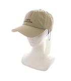  スタジオニコルソン STUDIO NICHOLSON 帽子 ロゴキャップ ベージュ /SR