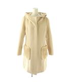 ルネ Rene ミンクファーポケットファーフードコート 36 ライトベージュ /DO ■OS