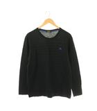 バーバリーブラックレーベル BURBERRY BLACK LABEL 長袖カットソー 3 ブラック /DO ■OS