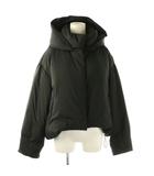 23AW 2way ショート ダウンジャケット フード付き F ブラック /ES ■OS