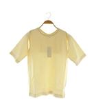 チノ CINOH コットン レイヤード トップス カットソー 半袖 38 アイボリー /MY ■OS