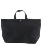 エルベシャプリエ Herve Chapelier 705GP コーテッドキャンバススクエアトートA4サイズL ハンドバッグ ノワール×ノワール /YO25