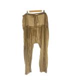 ブラッククレーン BLACK CRANE サムエルパンツ 茶色 ブラウン ドローストリング 長ズボン /AG ■OS