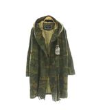 ダイアグラム グレースコンチネンタル Diagram GRACE CONTINENTAL カモフラ ガウンモッズコート 迷彩柄 36 カーキ /DF ■OS