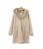 ウィルセレクション WILLSELECTION スエードタッチ中綿ファーコート フード アウター ジップアップ F ピンク /NR ■OS