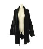 ミューズ ドゥーズィエム クラス MUSE de Deuxieme Classe スムースニットショートガウン コーディガン カーディガン ブラック /ES ■OS